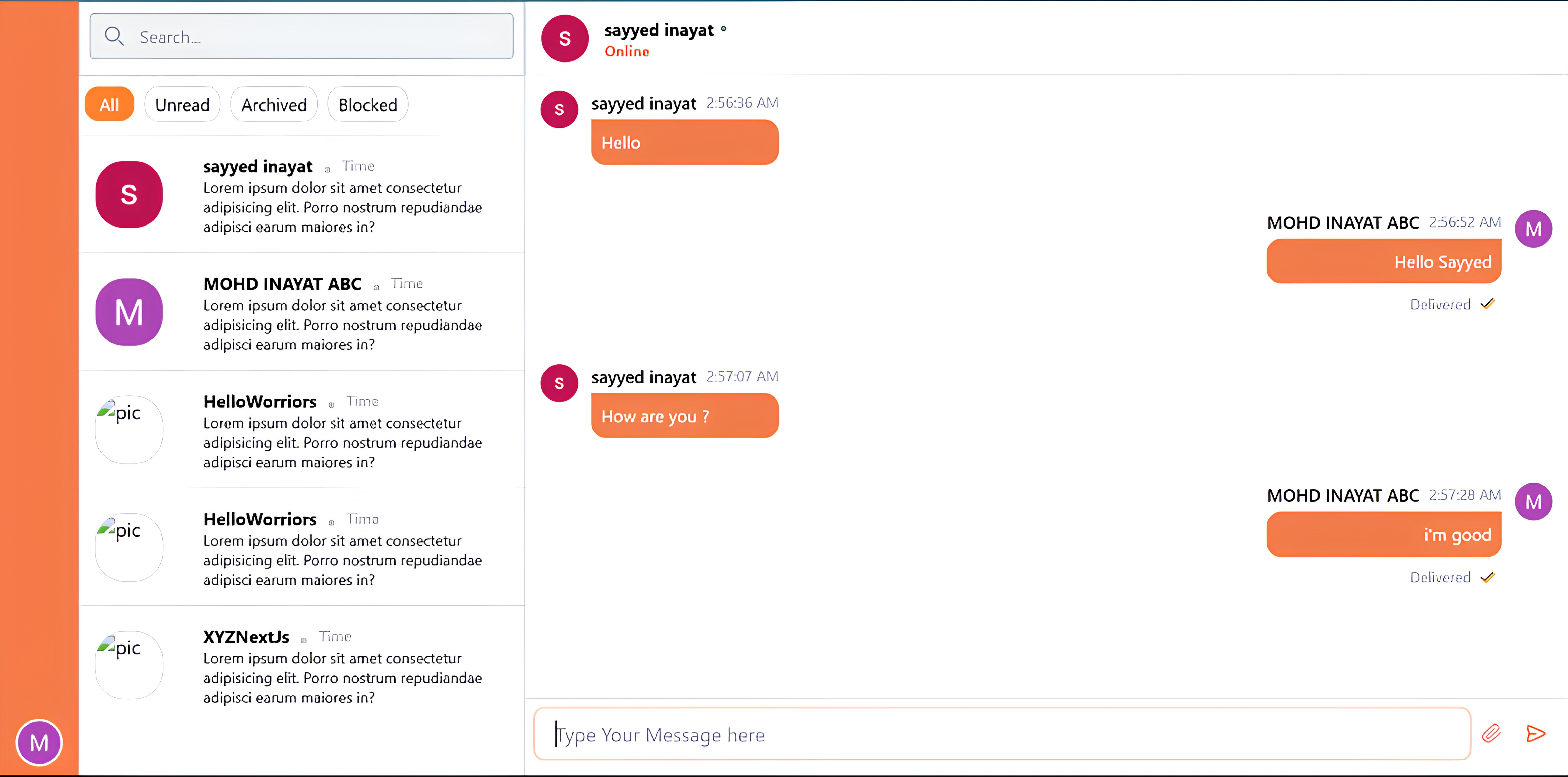 Chat Application